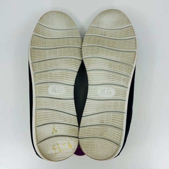 Samuel Hubbard Women's Wanderer Navy Blue Leather Sneakers W1310 Size 8.5 - Picture 10 of 11